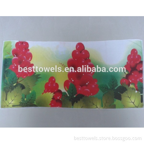 100% polyester printing kitchen towel